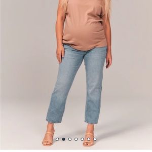 Abercrombie Maternity Ankle Jeans